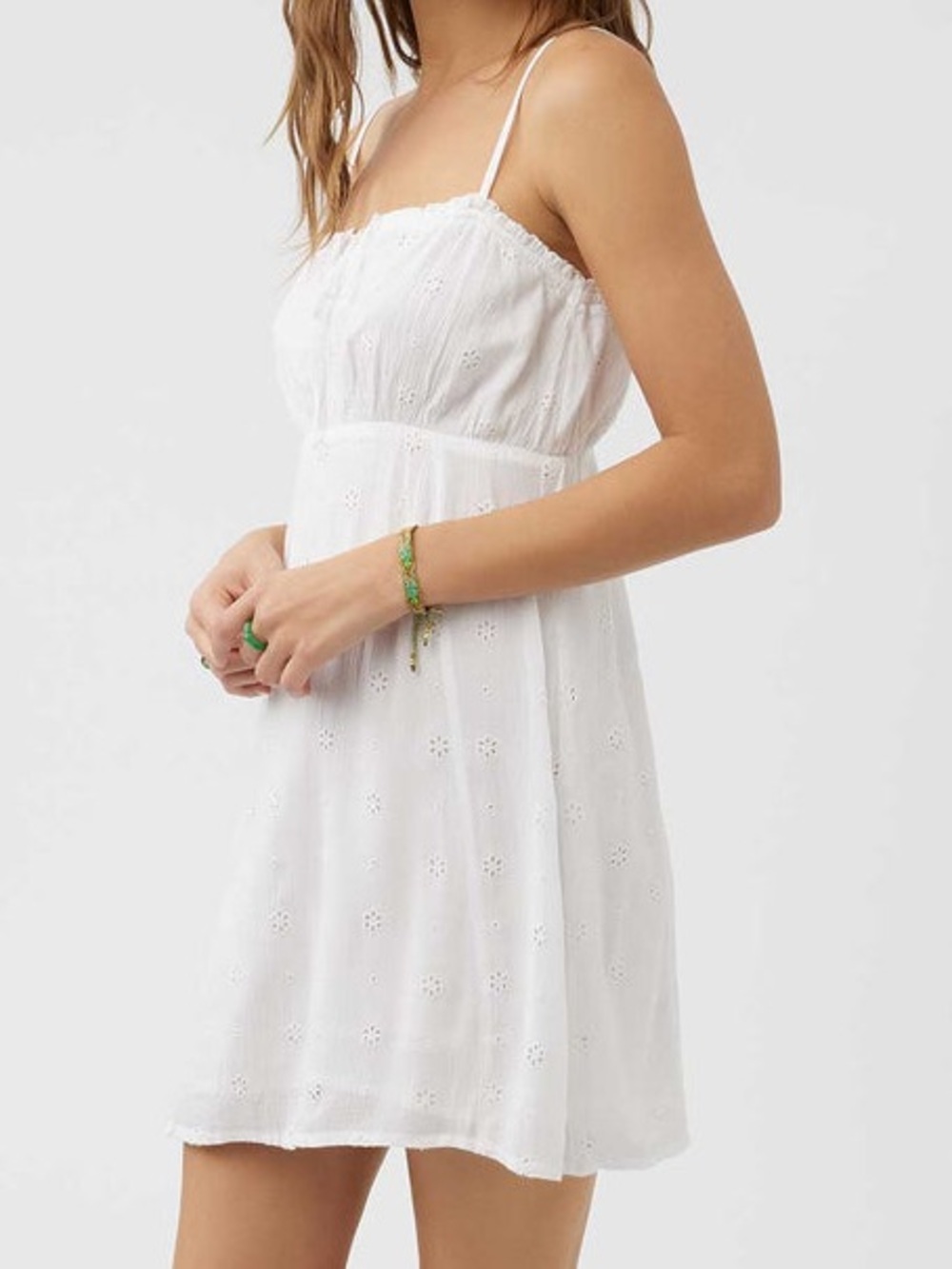 O’NEILL KALINE EYELET DRESS |Size Large - Picture 5 of 9